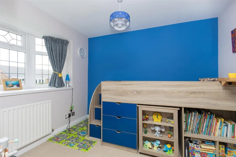 The well proportioned rooms are ideal for a growing family.