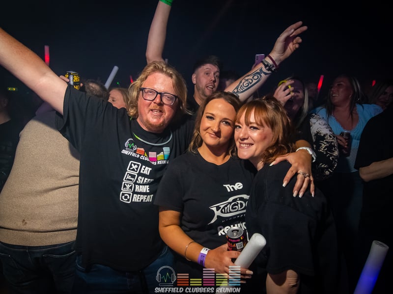 Revellers reliving the best of the 90s and 2000s at a retro party celebrating Sheffield's lost Kingdom and Pulse nightclubs. The event, organised by Sheffield Clubbers Reunion, is returning for a fourth year this summer, on Saturday, June 22, at the Forge.