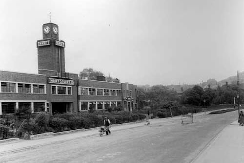 Thrift Stores Ltd, headquarters in June 1939. The company began in 1881 by grocers Wright Popplewell and J.W. Jessop, also founded Ideal Stores on Wellington Road in 1873. By the early 1960s there were 150 shops.