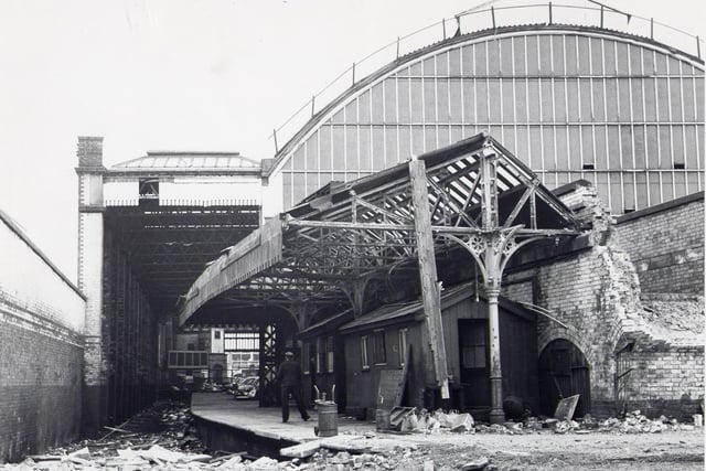 North Station Platform in 1973