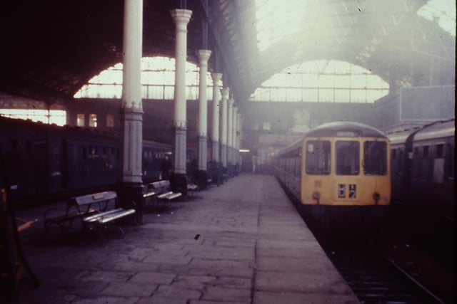 The Herbert Ball Collection - North Station Platform 4 January 1973