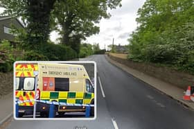 A man was taken to hospital after a horrific car crash on Cowley Lane, near Chapeltown, Sheffield. Photo: Google / National World