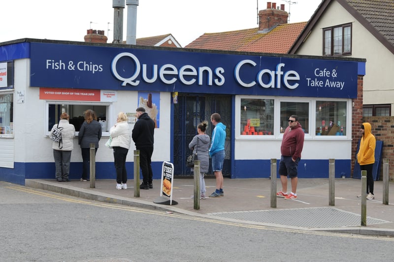 A seafront favourite, Queen's Cafe in Seaburn has won awards for its fish lots and it's another chippy in the city with a rating of 4.7. One happy customer said: "The best fish and chips in the area by far. Always consistently perfectly cooked. The chips are cooked perfectly in beef dripping I think that's what makes the difference and the fish is always fresh. In addition to being a takeaway there is a spacious, comfortable cafe area."