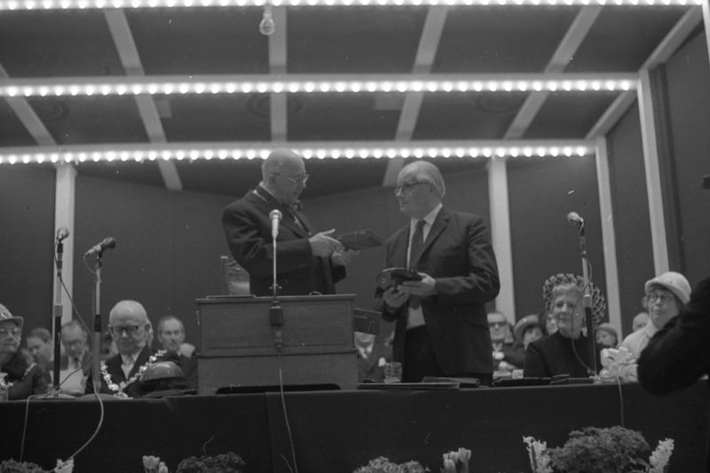 Former primary school headmaster Mr Harry Allison took over as presient of the National Union of Teahcers at the union's 100th annual conference at Blackpool