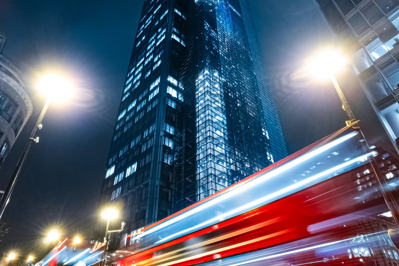 Photographer: "A couple of months ago, I came up with an idea that involved using a smartphone to take long exposures at night in the City of London. Here is a photo that was taken outside Heron Tower near Liverpool Street Station and overall, this was one of the best images from my project. For this shot, I used my Sony Xperia 1 Mark 5 mounted on a K&F Concept Tripod."