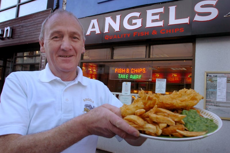 One of the few chippies in the city centre, Angels in Derwent Street has a rating of 4.6. "If I could rate higher than 5 stars I would, the cheeseburger battered with chips and curry almost made me bust it was that good," said one diner.