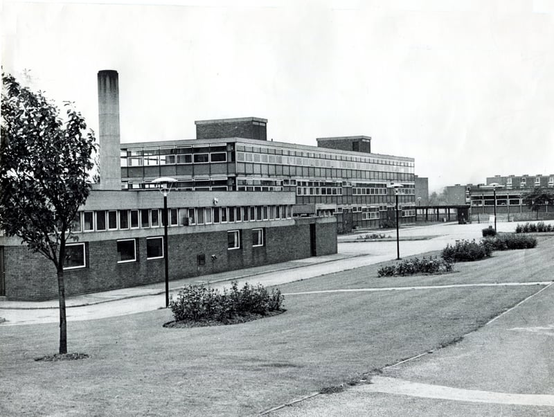 Jordanthorpe School, Sheffield, in July 1972