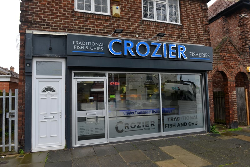 Another chippy institution in the city which has been going for years, Crozier's in Monkwearmouth has a rating of 4.6. A review from the past fortnight reads: "Always delicious, especially the cod bites. Plenty of choice even if you don't like fish."