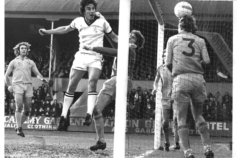 The striker joined PNE for a club record £70,000 in 1974. He went on to score 60 goals in 192 appearances for the club.