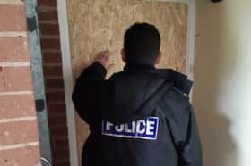 Police have 'shut down' a house in Southey Green, Sheffield, after complaints of anti-social behaviour. Picture: South Yorkshire Police