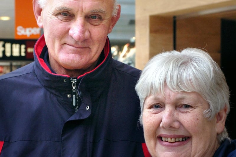 David and Eva Woodward were smiling despite all the rain in the Sunderland summer of 2012.