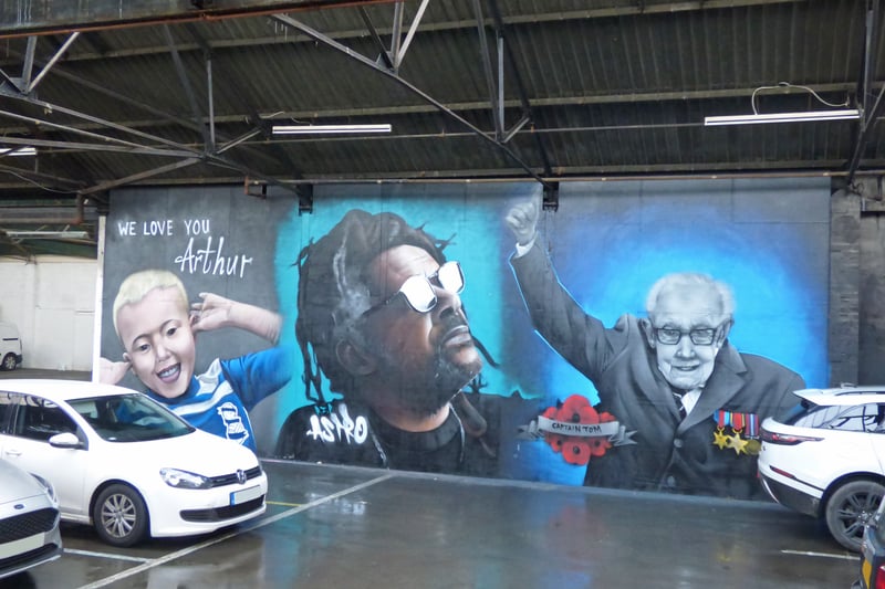 It is not currently clear who is behind the mural. The artwork is found at a Walton Wilkins car park on Allison Street, opposite Hennesseys in Digbeth.