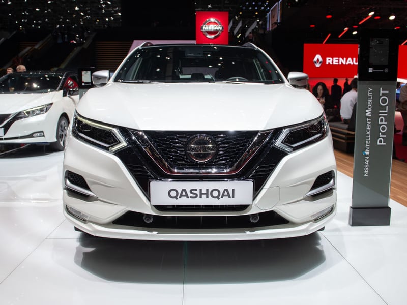 The Nissan Qashqai ranked second overall among all types of electric vehicles, with 32,582 cars licensed for the first time in the UK within nine months. This accounts for 4.77 per cent of all electric cars licensed in the UK for the first time within this period. They start at £27,120.