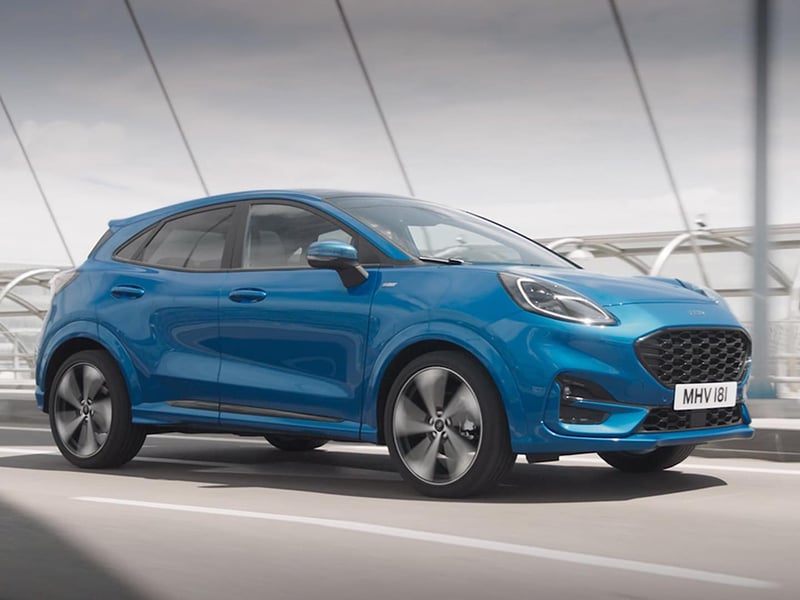 The Ford Puma ranked seventh overall among all types of electric vehicles, with 17,875 cars licensed for the first time in the UK within nine months. This accounts for 2.62 per cent of all electric cars licensed in the UK for the first time within this period. They start at £25,360.