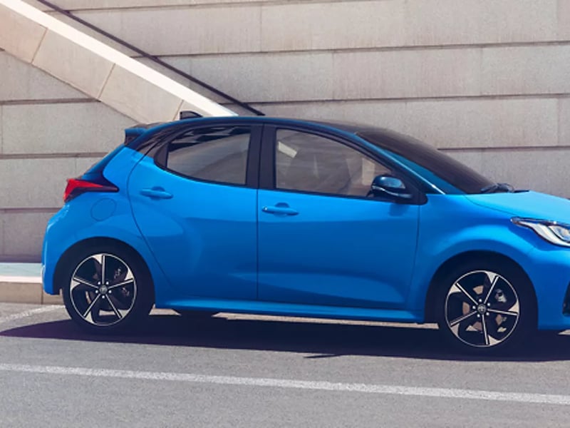 Toyota Yaris ranked first overall among all types of electric vehicles, with 33,860 cars licensed for the first time in the UK within nine months. This accounts for nearly 5% of all electric cars licensed in the UK for the first time within this period. They start at £22,630.