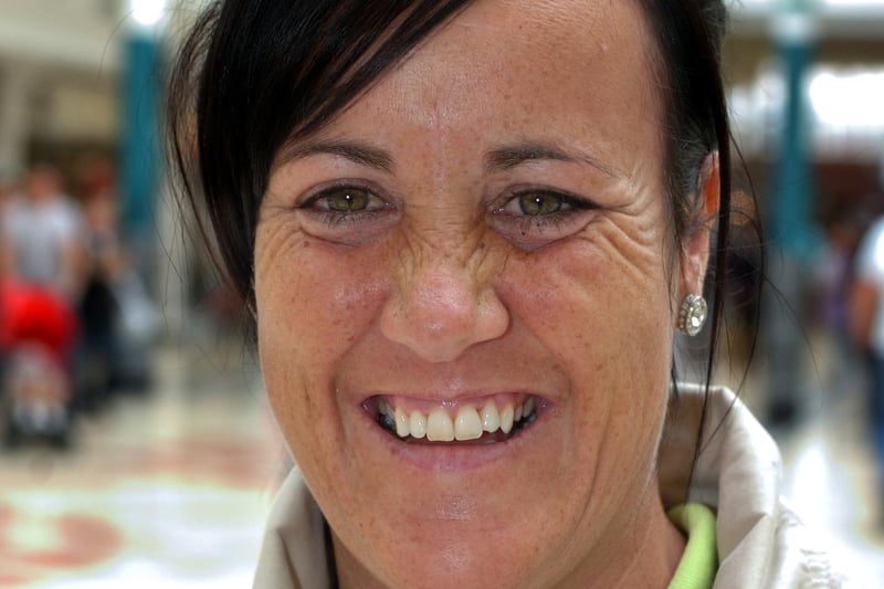 Tracey Simpson was hoping for better weather than Sunderland served up in July 2012.