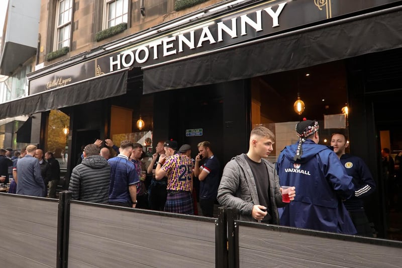 Head down to Hootenanny at Howard Street who show all the Scotland matches live and even have some tunes on afterwards. 40 Howard St, Glasgow G1 4EE. 