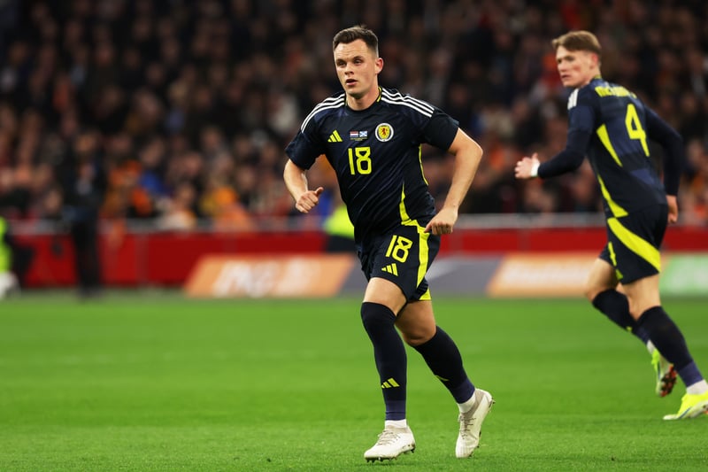 Played 68 minutes against Netherlands and delivered a good performance but should have scored when he hit the crossbar. Came on for the last 12 minutes against Northern Ireland.