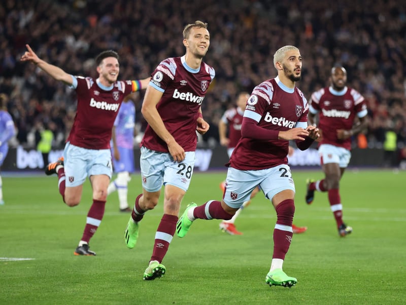 West Ham United landed seventh place with a haul of 56 points and a place in the Europa Conference League play-off round. The Hammers went on to win the competition during the following season.