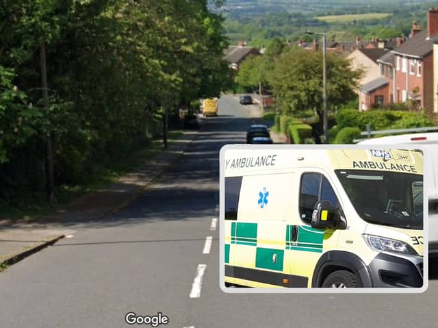 A cyclist suffered life threatening injuries in crash involving a parked car at Worsbrough Bridge, Barnsley. Photo: Google / National World