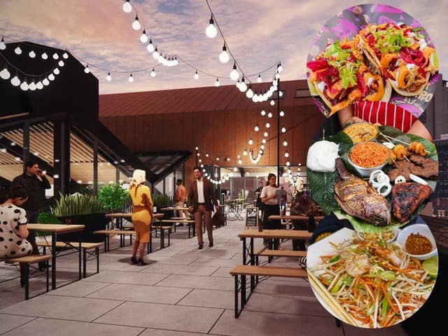 More details about the huge new Cambridge Street Collective food hall in Sheffield city centre have been announced ahead of its opening this May