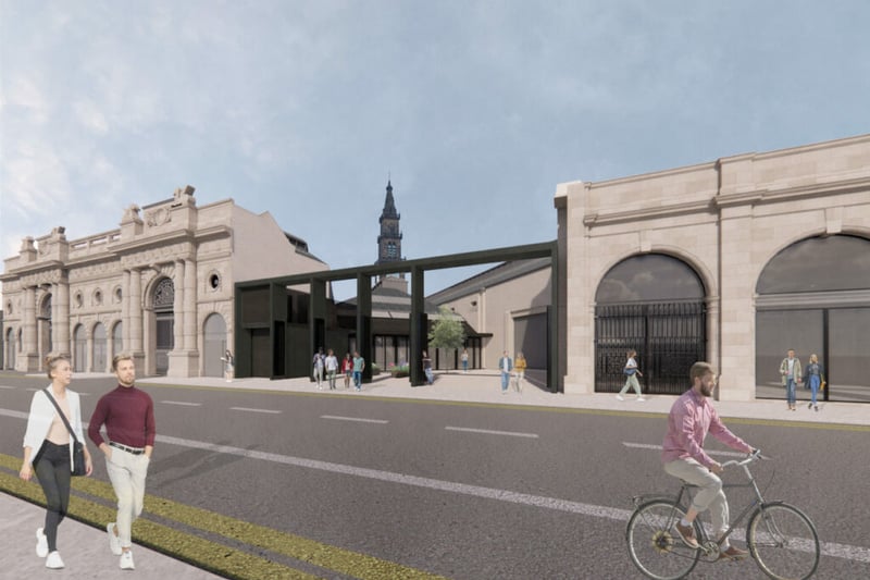 A £1.6 million investment will transform The Briggait into a 'vibrant and engaging frontage to the River Clyde' - providing a flexible, sustainable creative hub, and bringing a market space to the under-used space inside.