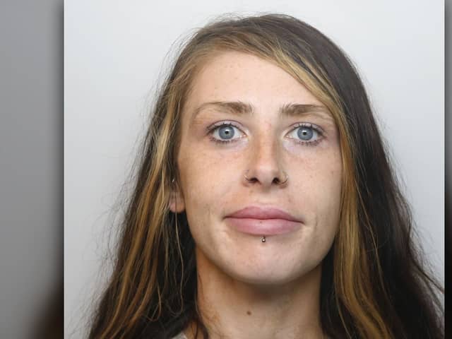 Nicole Ryder, 28, from Chesterfield stabbed another woman in the neck twice after an "confrontation" at an address in Grangewood, narrowly missing her victim's major arteries.