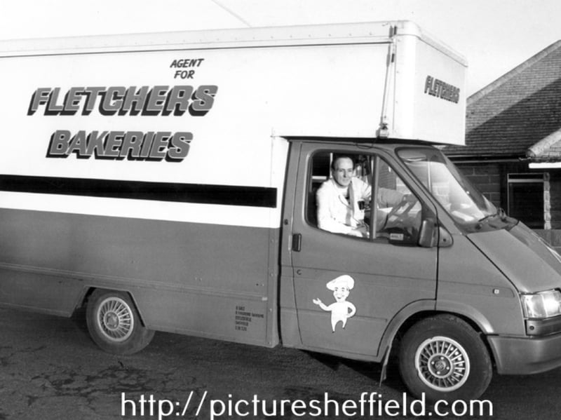 We couldn't find a picture of an elephant's foot - but here is the famous Fletchers van that sold them around Sheffield. The popular sweet snack was a large choux bun with chocolate slathered on the top and a dollop of cream in the middle – a bit like a giant, round eclair. Photo: Picture Sheffield