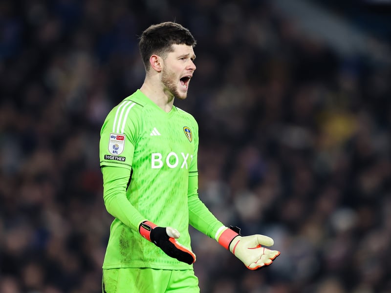 Meslier is Leeds' starter between the sticks.