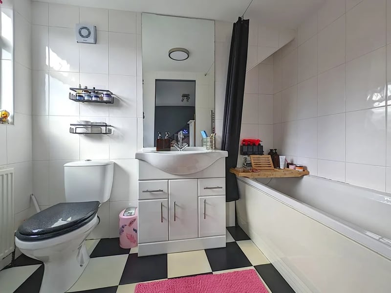 The loft improvements have also installed a lovely en-suite bathroom
