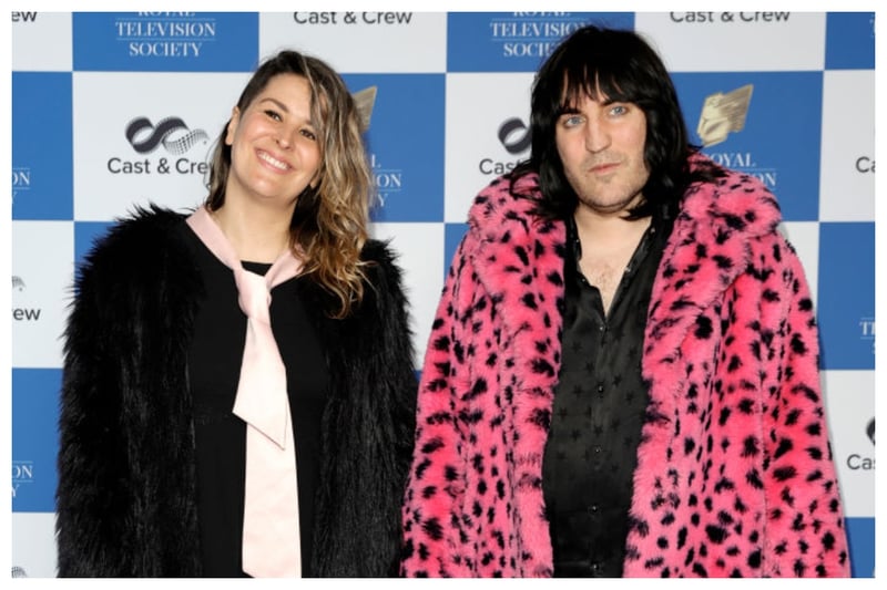 Don't get me wrong. I do love a bold choice of outfit but I wasn't a fan of Noel Fielding's  pink and black leopard print coat for the Royal Television Society Awards 