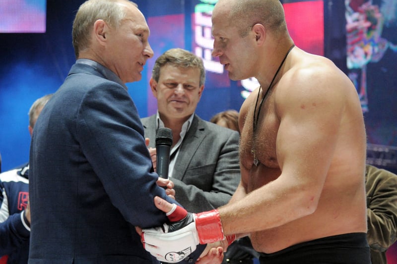 Widely considered the best MMA fighter of the 2000s, Russia's Fedor Emelianenko was the PRIDE Heavyweight Champion from 2003-2007. He's also a four-time combat sambo world champion, a seven-time combat sambo national champion, and two-time Russian national judo bronze medalist. His successful has seen him amass a fortune of around $18 million.