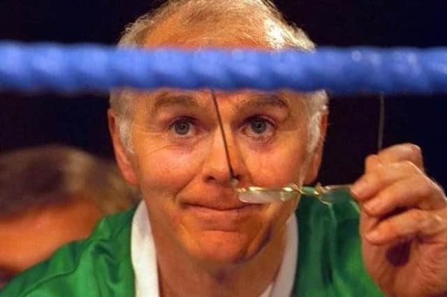 The legendary Sheffield boxing trainer Brendan Ingle