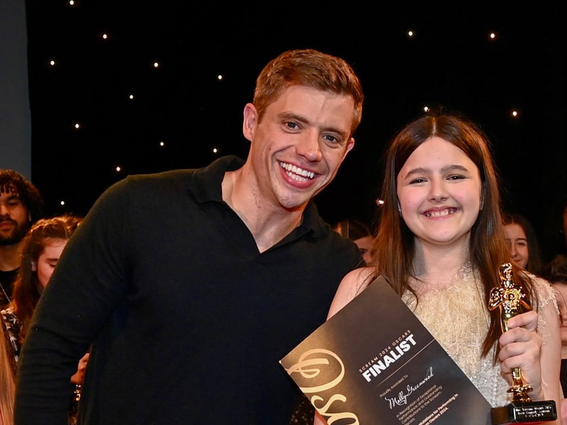 Winner Comedy Actress 11 and over [Left: Jon-Paul Bell Right: Molly
Greenwood]