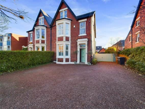 This five-bedroom home, on Marine Avenue in Whitley Bay, is on the market for £995,000. Photo: Embleys Estate Agents (via Rightmove).