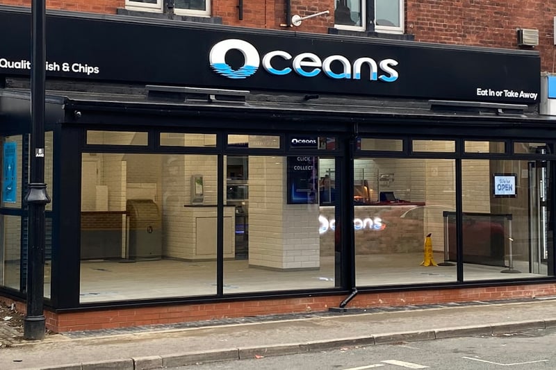 Oceans, in Austhorpe Road, was also a popular suggestion for the best chippy in Leeds. 