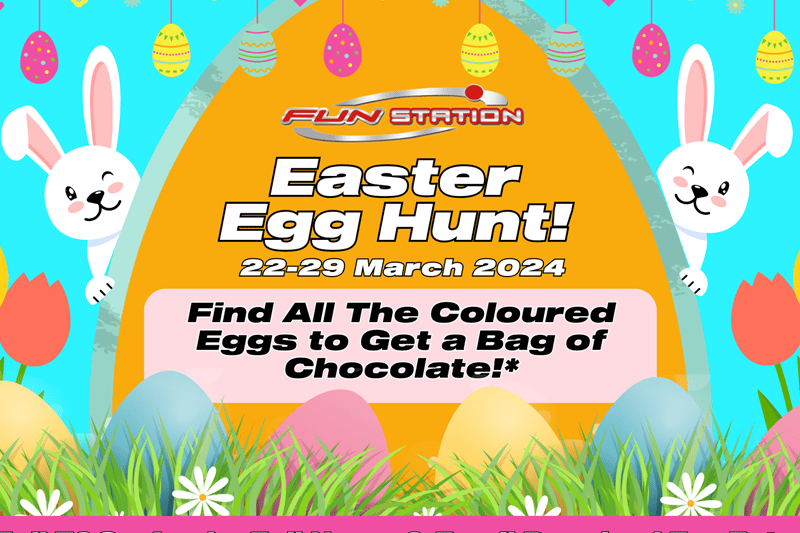 Head to Meadowhall Funstation for an Easter  Egg Hunt up until March 29. Find all the coloured eggs and crack the Easter themed code to claim a bag of chocolate treats. Free to enter.
 - https://www.funstationuk.com/