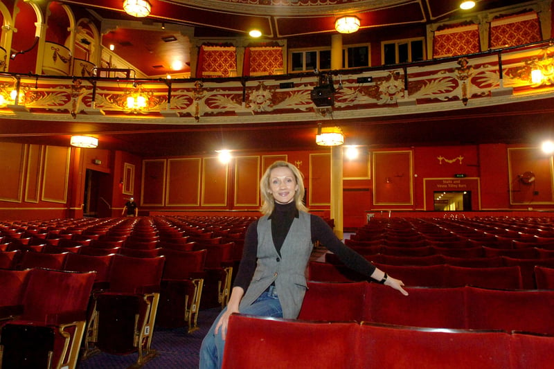 Ice skater Olga Sharutenko was pictured at the Sunderland Empire theatre in 2013 before performing in Sleeping Beauty On Ice.