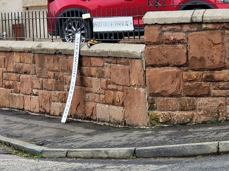 The Longstone street was given a different name for the two days of filming, with Peatville Terrace in Edinburgh becoming Sherwood Crescent in Lockerbie.