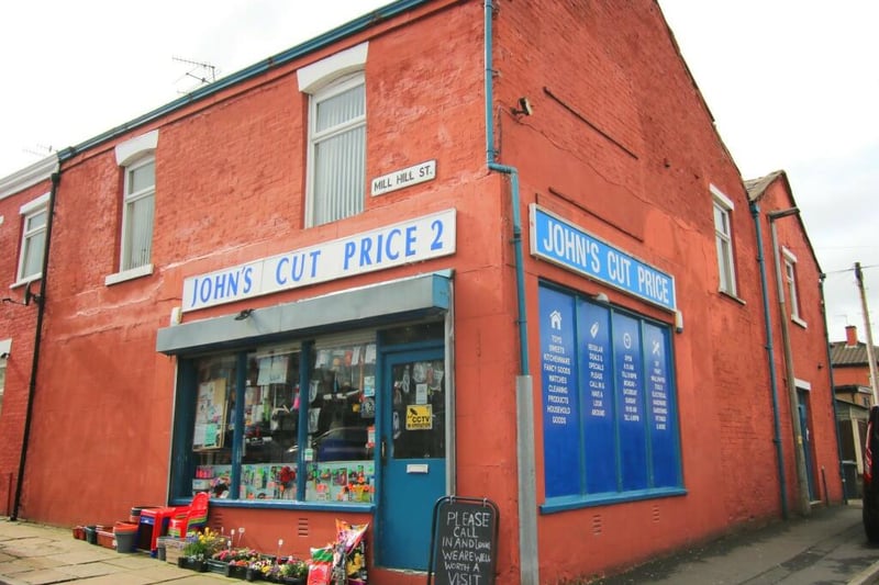 John's Cut Price Store which is a large retail hardware and convenience store which has been established for over 50 years. It comes with accomodation and is only being sold due to retirement. Available for £300,000.