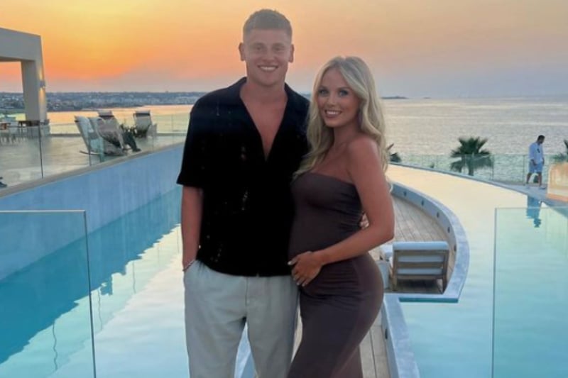 Naomi Dann is the girlfriend of midfielder Harvey Barnes. Naomi recently gave birth to the couple’s first child Harper, who was born in September 2023.