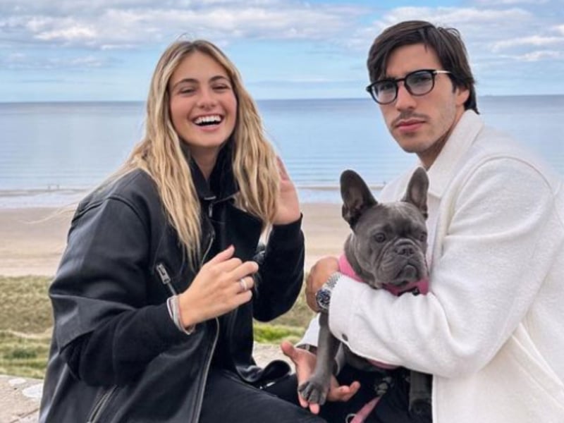 Juliette Pastore is the long-term girlfriend of Italian player Sandro Tonali. Juliette is a fashion designer with her own clothing brand named J24 Club. The couple have a little French Bulldog.