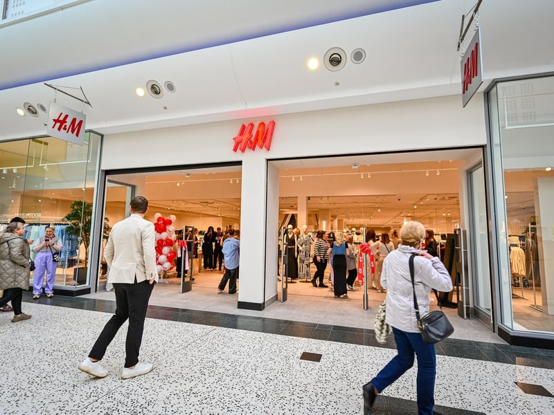H&M has reopened following a refit, showcasing its exciting new interior.
