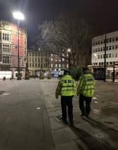 More police officers have been deployed to Sheffield city centre over concerns about anti-social behaviour (Photo: SYP)