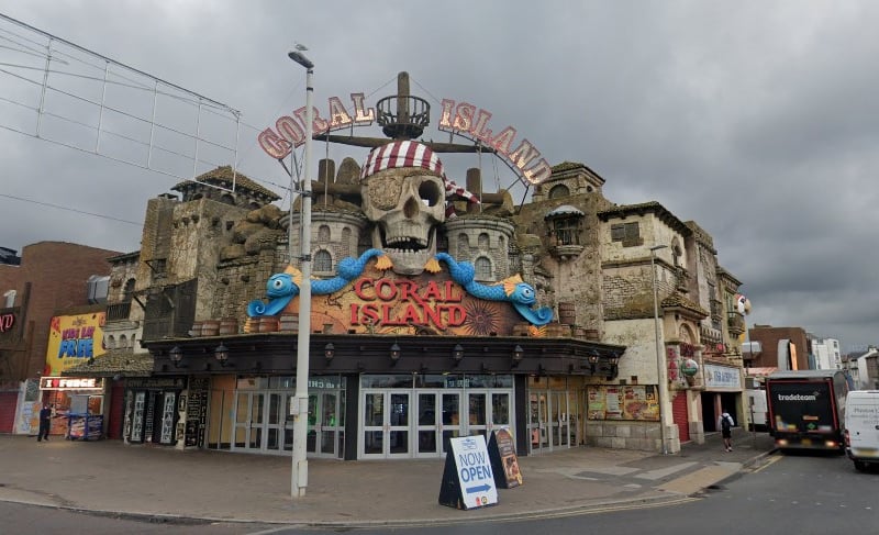Bonny St, Blackpool, FY1 5DW | Coral Island Blackpool is the finest amusement arcade across the seven seas, where kids eat free all day every day and you'll be sure to leave laden with treasures, from the biggest and best prize shop in Blackpool. 