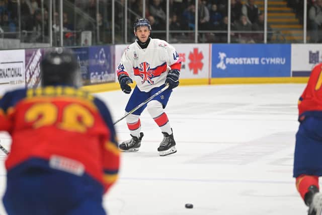 Sam Jones playing for GB (Photo: Dean Woolley)