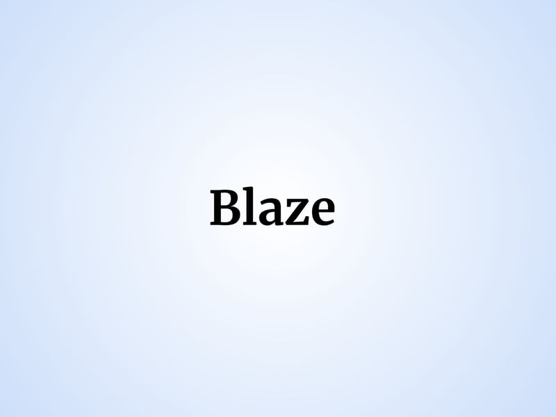 Meaning fire or flame, one baby boy in Scotland was named Blaze, with another sharing the name with the spelling variation, Blaise. 