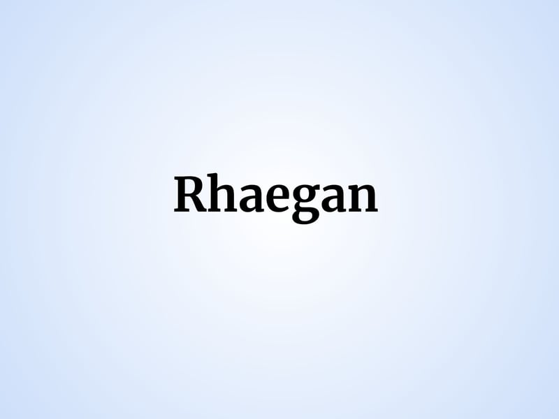 One baby boy in Scotland was named Rhaegan last year. A variant of names such as Raegan, this particular name shares its spelling with the character from the series A Song of Ice and Fire.  