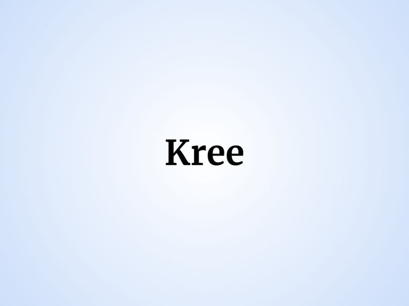 A variation on the name Cree, which originates from Native American tribes, three baby boys were named Kree last year. It is also the name of an alien species in the Marvel universe.