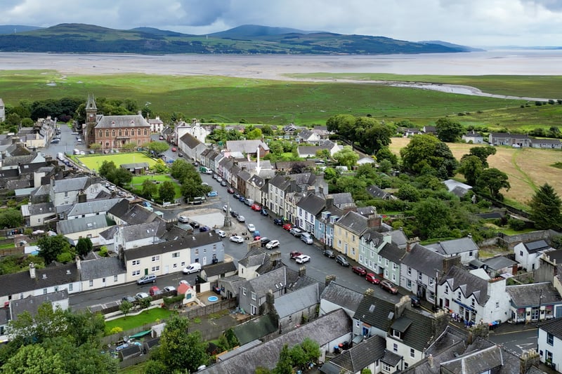 What is it? A six-bedroom Georgian townhouse with accommodation set over three levels and views over Wigtown Square and the bay.